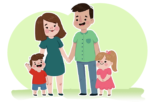 (3) الحديث عن العائلة ووصفها